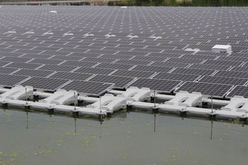 全球最大水面漂浮光伏電站亮相淮南采煤沉陷區(qū)