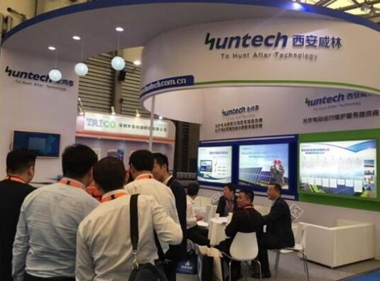 新品發(fā)布,無(wú)人機(jī)展示 金鴻泰驚艷亮相SNEC 2017