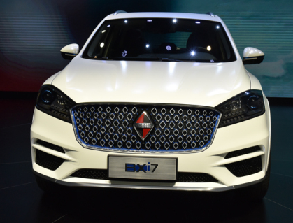 新能源車擠爆上海車展，寶沃BXi7續(xù)航里程500km有點狠