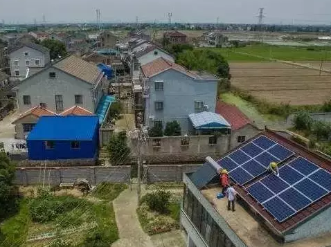 又一個“光伏村”并網發電,每戶能領3000-5000元補貼!