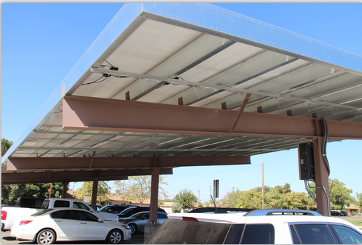 海潤美國投資的加州分布式校園系統547kW 成功并網發電