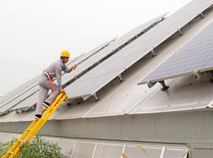 河北任縣：農光互補扶貧光伏項目造福百姓（組圖）