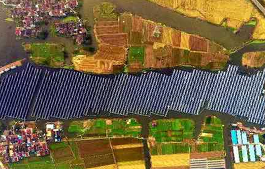 天愛(ài)能源攜手頂好光伏打造10MWp漁光互補(bǔ)光伏發(fā)電項(xiàng)目帶你領(lǐng)略不一樣的光伏美