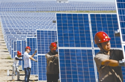 發展綠色能源 造福千家萬戶——草原深處有光伏