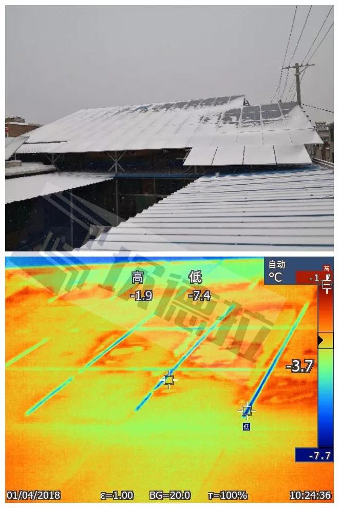 寒冷！光伏組件熱斑溫度實測！