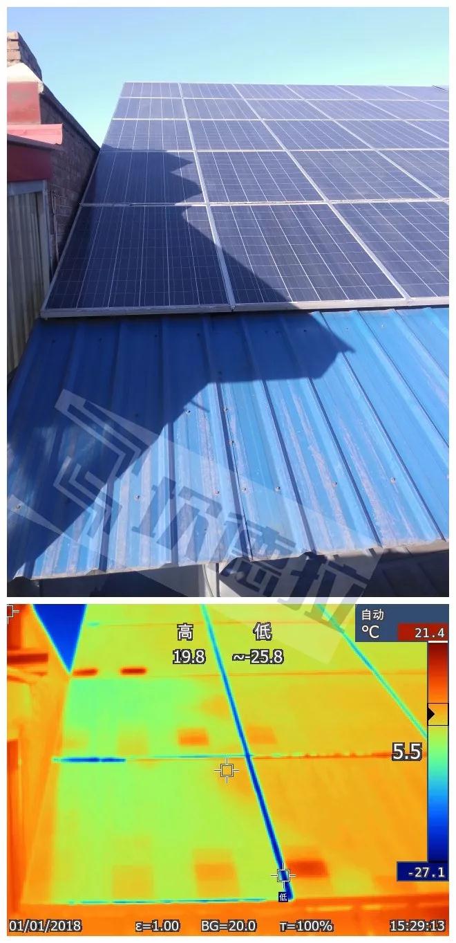 寒冷！光伏組件熱斑溫度實測！