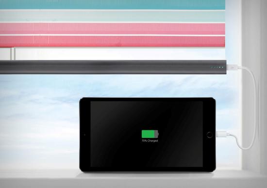 活久見！自帶“美顏”還能充電的太陽能窗簾