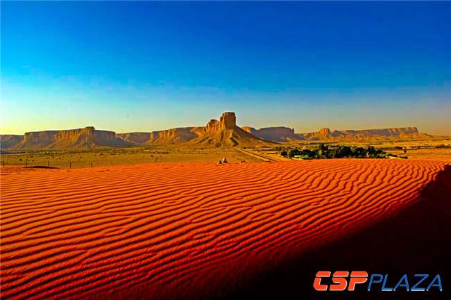 工作溫度1000℃!沙特?cái)M制造全球首臺(tái)光熱發(fā)電粒子吸熱器