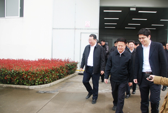 市委書記蒞臨錦浪科技指導工作!