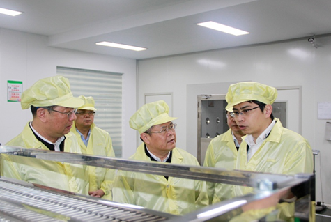 市委書記蒞臨錦浪科技指導工作!