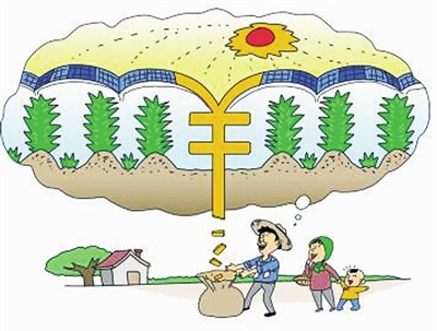 江蘇海門光伏發電拓寬精準扶貧路子