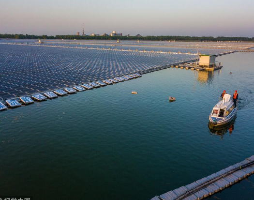 圖賞安徽淮北領跑者漂浮式光伏電站（組圖）