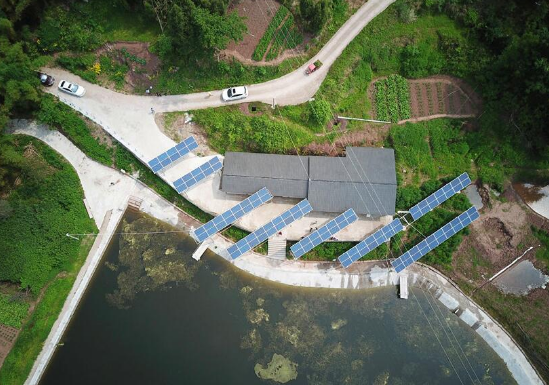 四川廣安區：貧困村有了首個光伏發電站