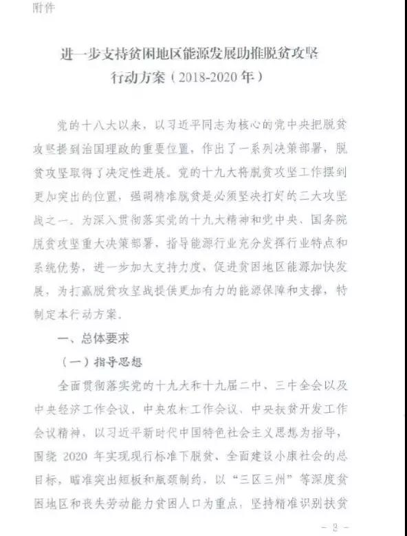 重磅！國家能源再發文，確保光伏扶貧優先上網和全額收購！
