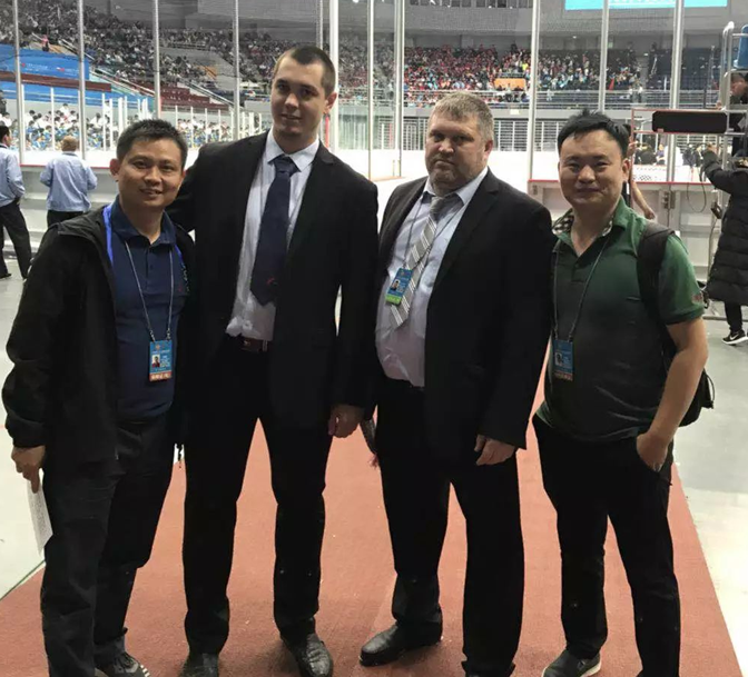 點燃冰雪激情 科華恒盛圓滿完成中俄青少年冰球友誼賽保障任務