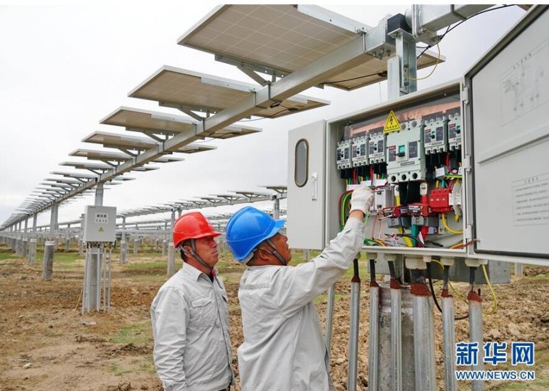 河北壩上村級光伏扶貧電站陸續并網投運