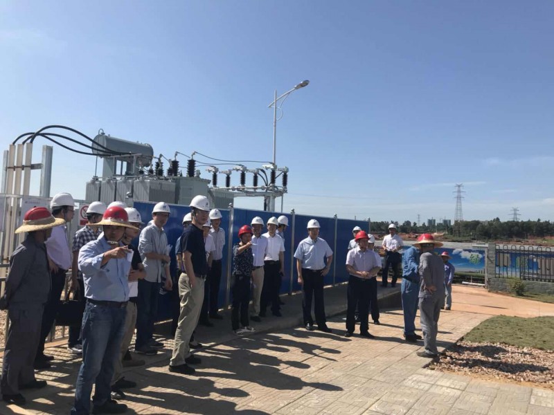 趕超“630” 西開助力華能海口電廠“灰場”光伏項目順利送電