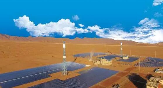 中控德令哈10MW光熱電站發電量達成率超100%