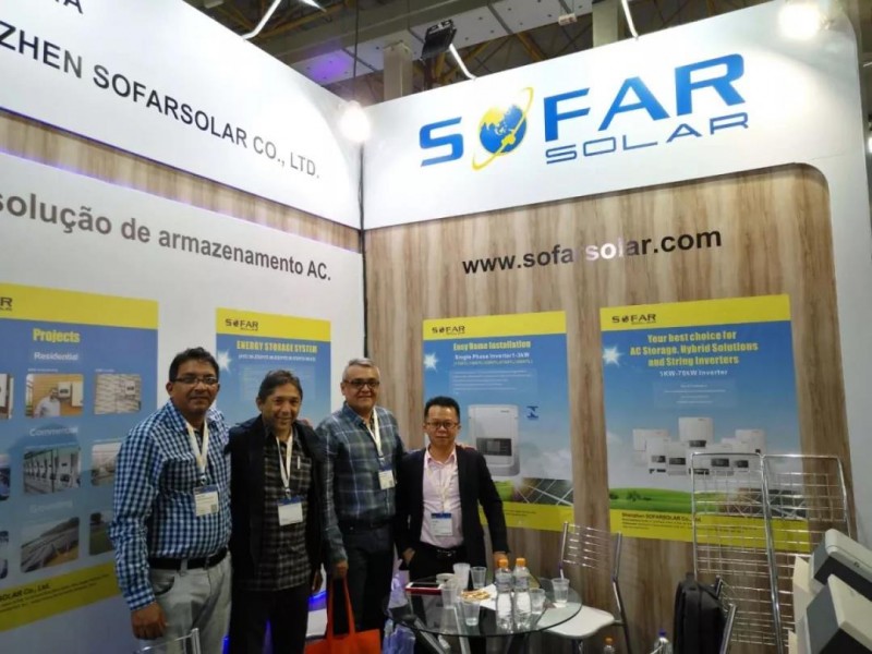 首航新能源亮相巴西太陽能光伏展，逆變器產品受青睞
