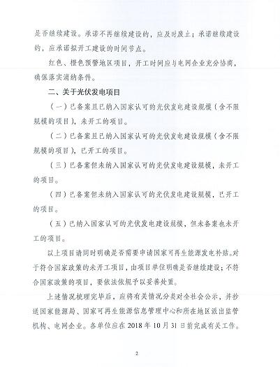 國家能源局新動作！對全國光伏項目進行摸底排查！10月底完成