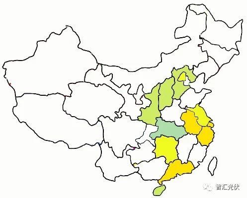 分布式光伏補貼地圖 大量2018年底到期!