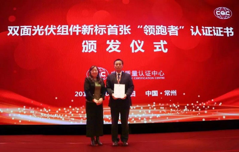 全球雙面領跑首證揭曉 億晶摘冠喜獲多方高評